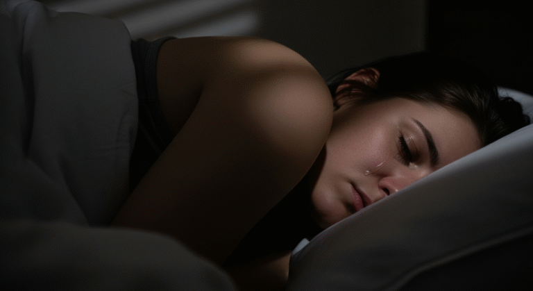 Płacz przez sen u dorosłego