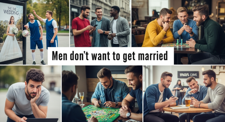 Mężczyźni nie chcą się żenić