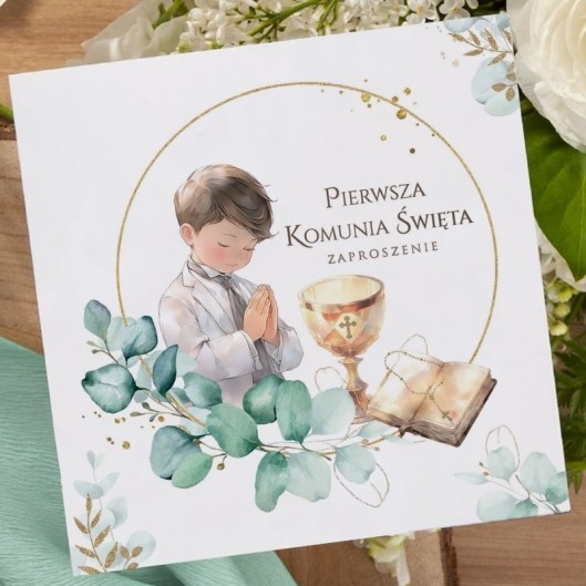 Komunia 2026: Harmonogram przygotowań krok po kroku. Kiedy zamówić zaproszenia i dodatki?