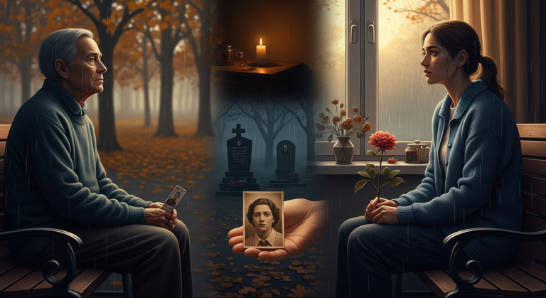 Tęsknota za zmarłą osobą